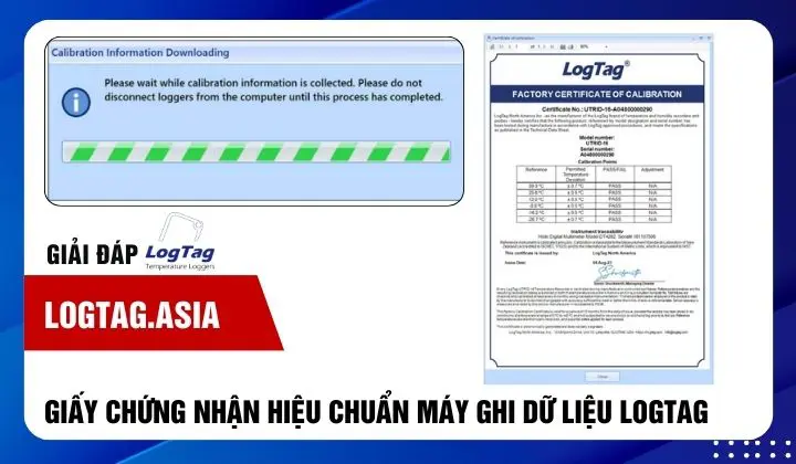 Giấy chứng nhận hiệu chuẩn máy ghi dữ liệu Logtag